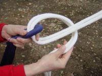 ハンモックのロープワーク